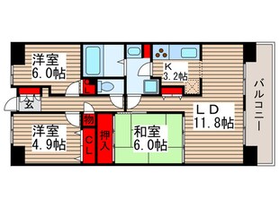 白井ロジュマンの物件間取画像